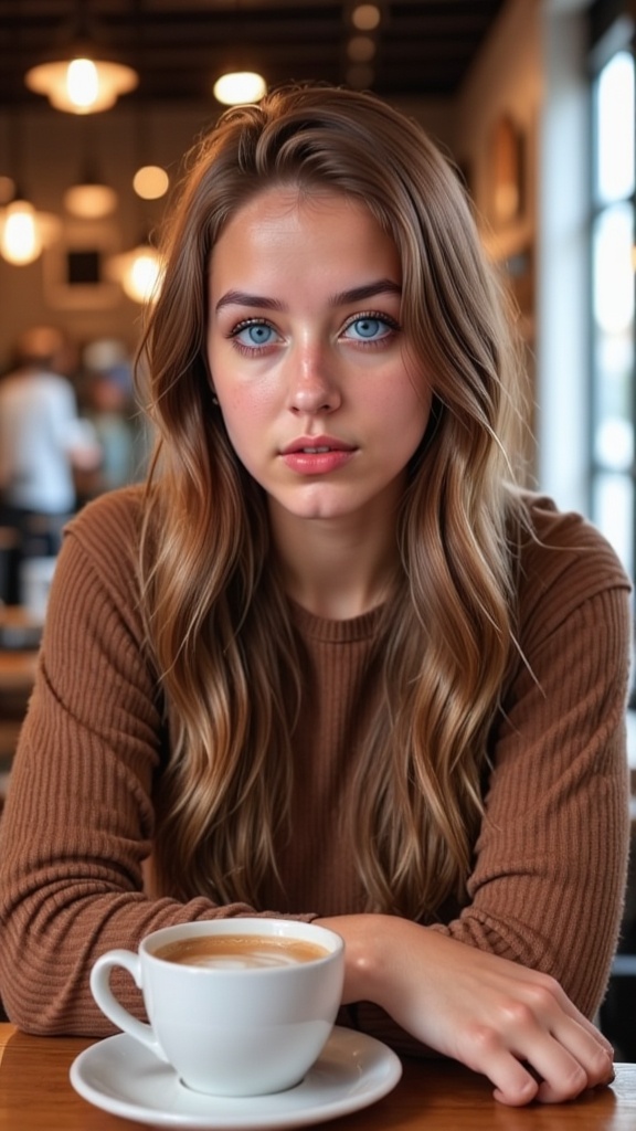 Candid portrait — same character